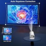 Smart 4K Projector Wi Fi Bluetooth